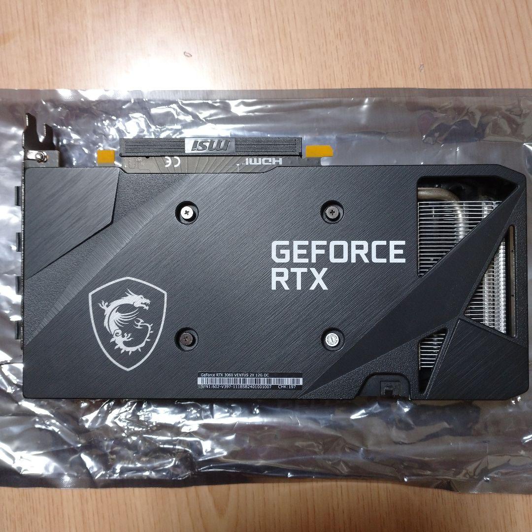 【ジャンク品】MSI GEFORCE RTX 3060 グラフィックボード