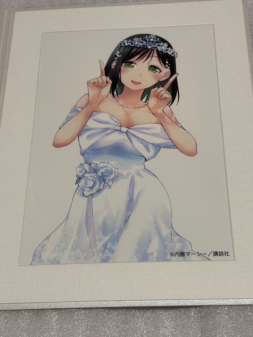 週刊少年マガジン　甘神さんちの縁結び メタリック複製原画