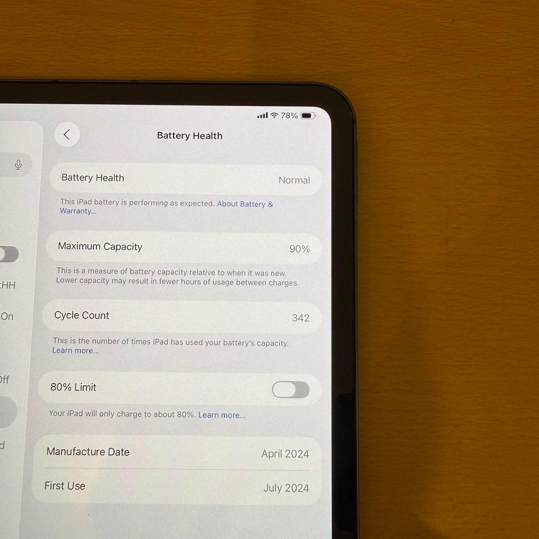 iPad Pro M4 11インチ 256GB Cellularスペースブラック