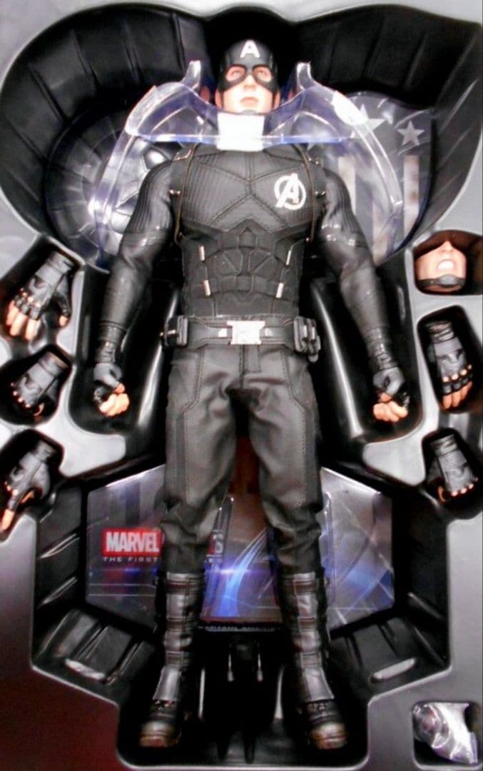 キャプテンアメリカ コンセプトアート版 ホットトイズ ムービー マスターピース