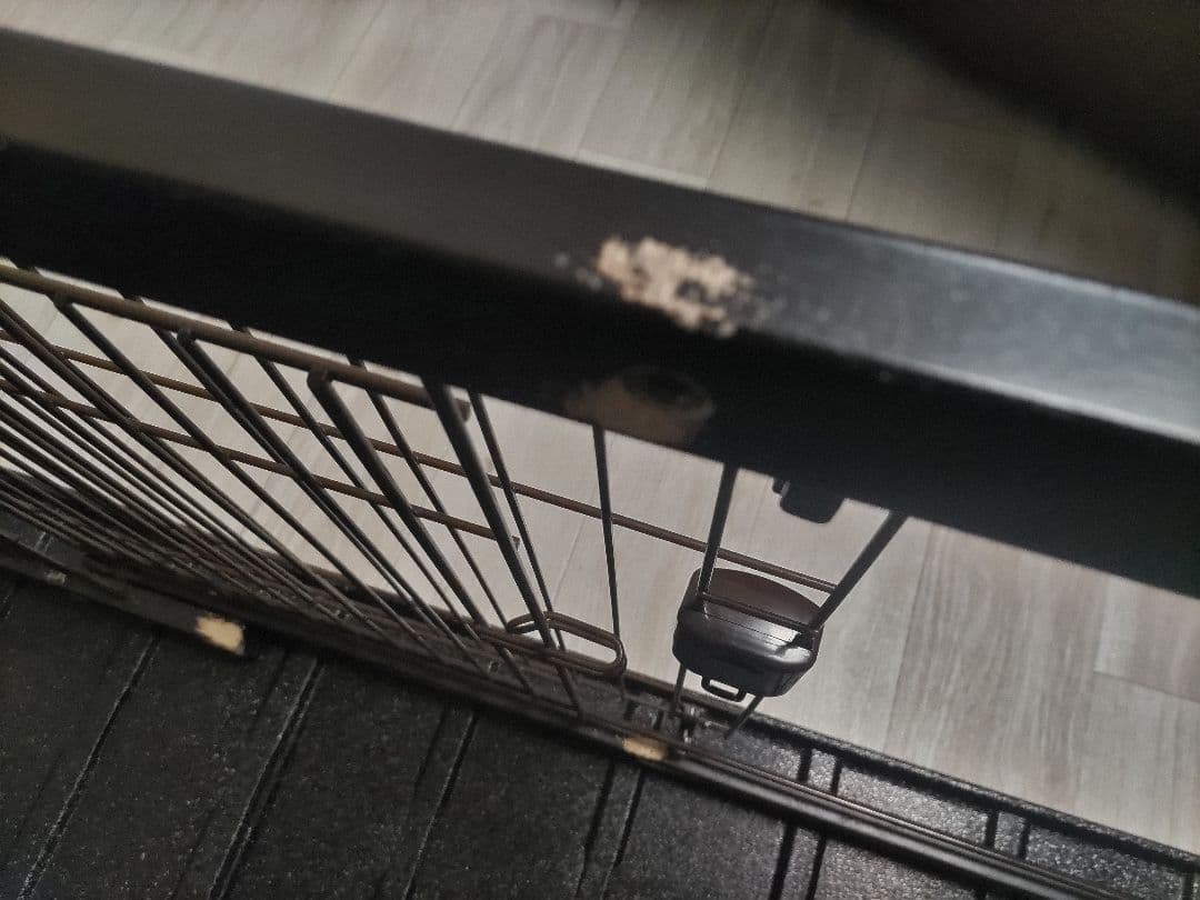 リッチェル 木製スライドペットサークル レギュラー＆仕切り ダークブラウン