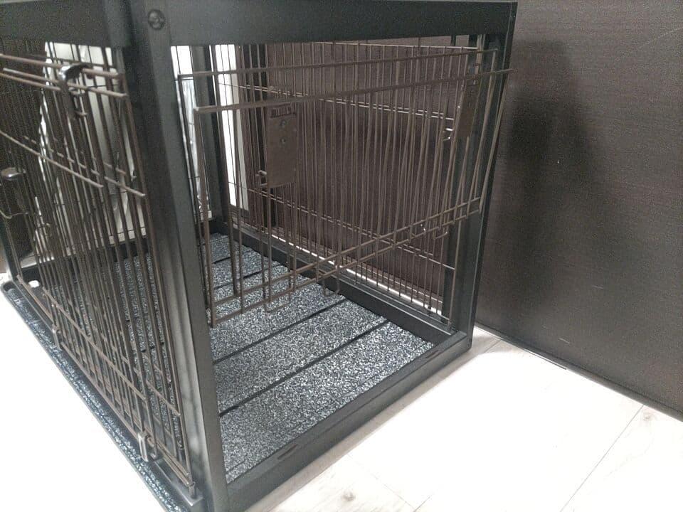 リッチェル 木製スライドペットサークル レギュラー＆仕切り ダークブラウン