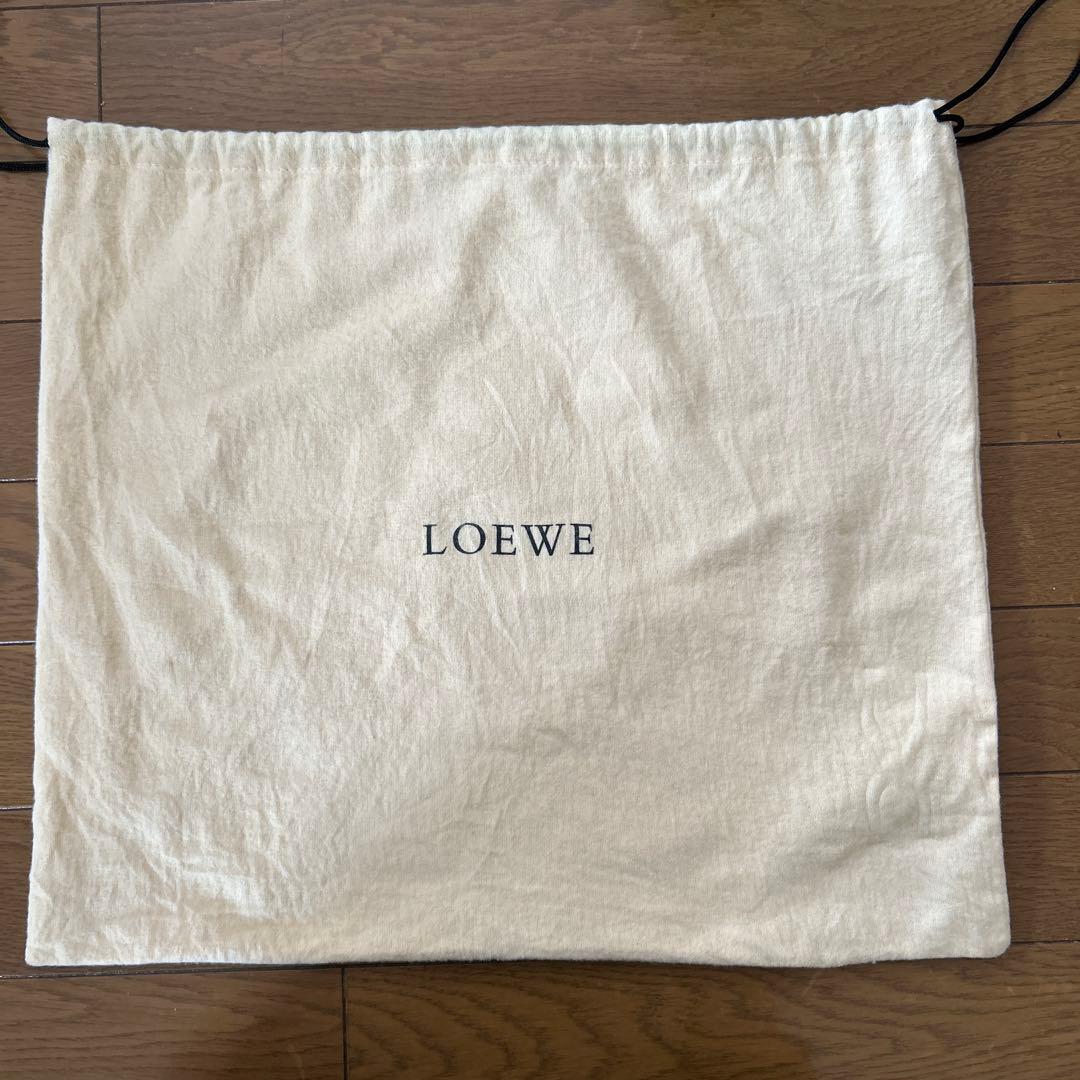 再値下げ❣️【希少レア】ロエベ エンボスロゴトートバッグ