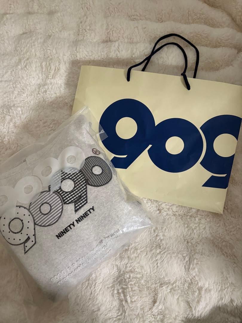 9090 フード付きスウェット グレー