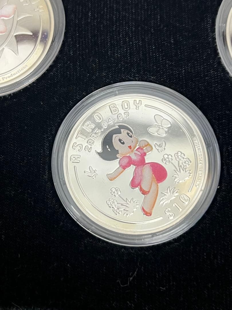 【 鉄腕アトム10ドル銀貨 】 銀貨セットSILVA 925