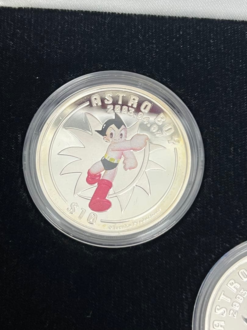【 鉄腕アトム10ドル銀貨 】 銀貨セットSILVA 925