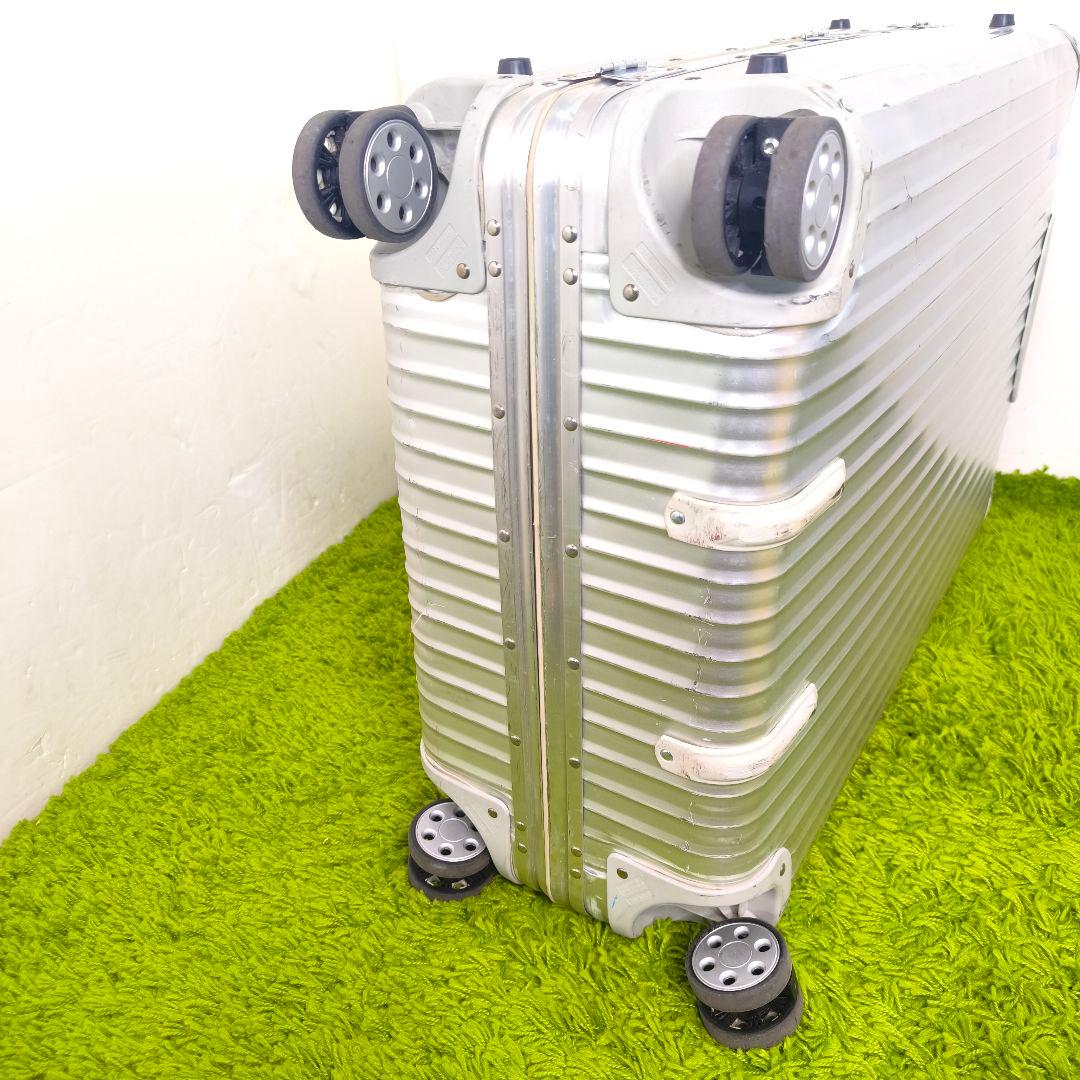 廃盤 青ロゴ リモワ トパーズ 932.77 104L 4輪 キャリーケース