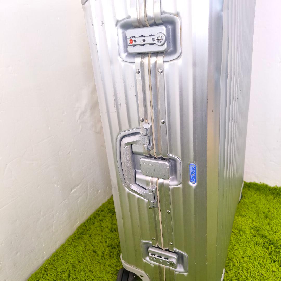 廃盤 青ロゴ リモワ トパーズ 932.77 104L 4輪 キャリーケース