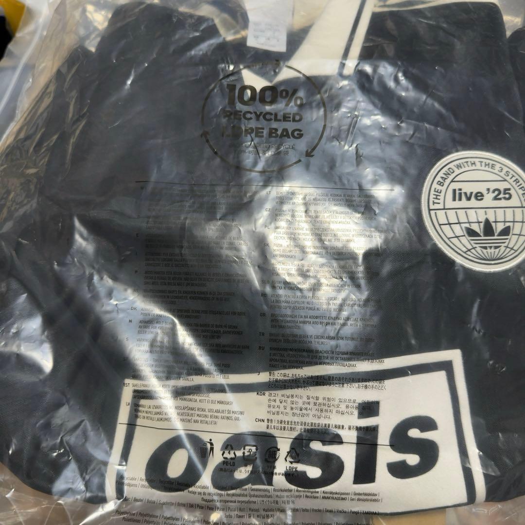 日本限定 adidas oasis ツアージャカード ジャージー L