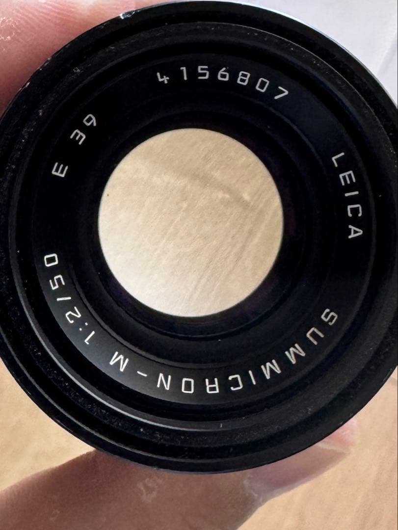 本日限定　Leica ズミクロンM50mm F2.0 レンズフード組込 6bit