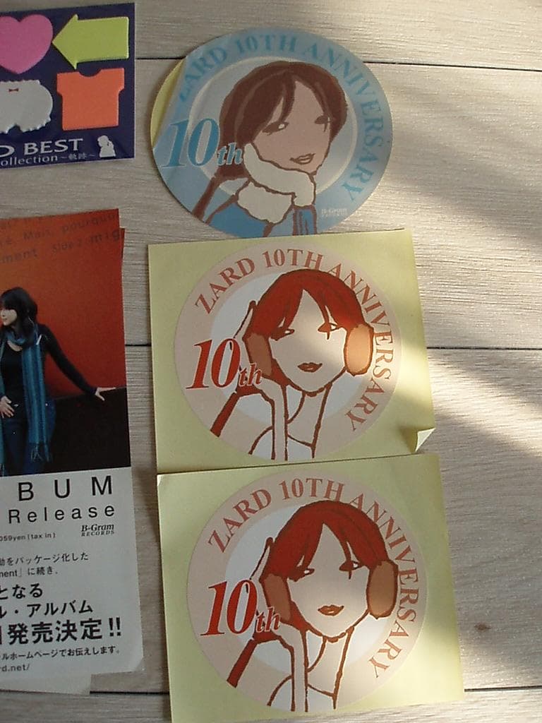 ZARD 販促物・ツアー物販用袋・FCフライヤー・クリアファイルなどまとめて