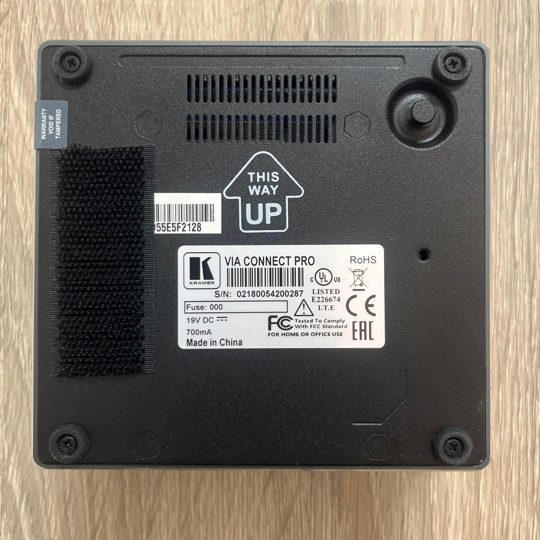 【通電確認】クレーマー KRAMER VIA CONNECT PRO