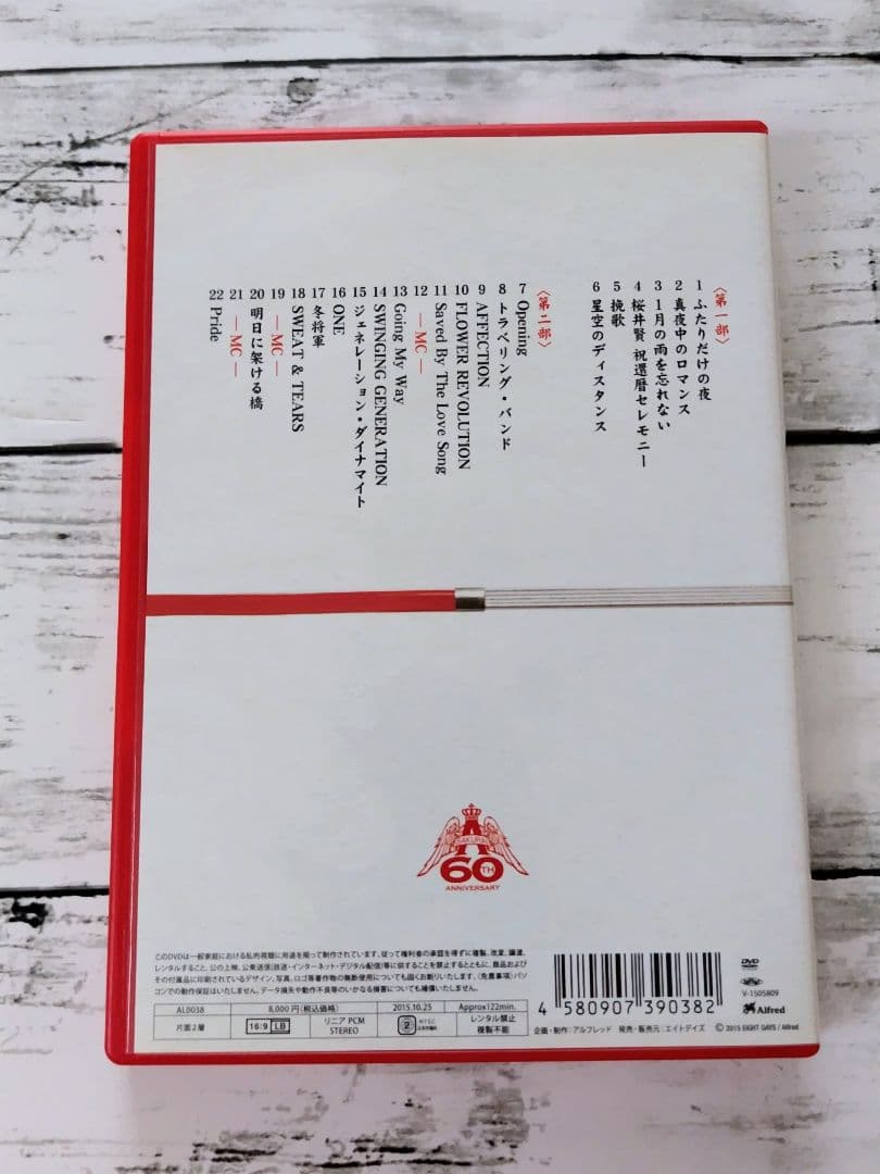 【DVD】THE ALFEE 2500回記念雷舞 祝！桜井賢 還暦コンサート