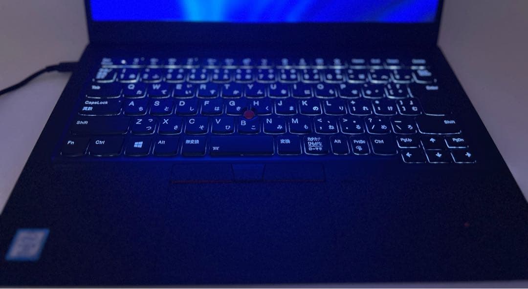 【美品】ThinkPadX1Gen7 i5/16GB/1TB 指紋顔認証WQHD