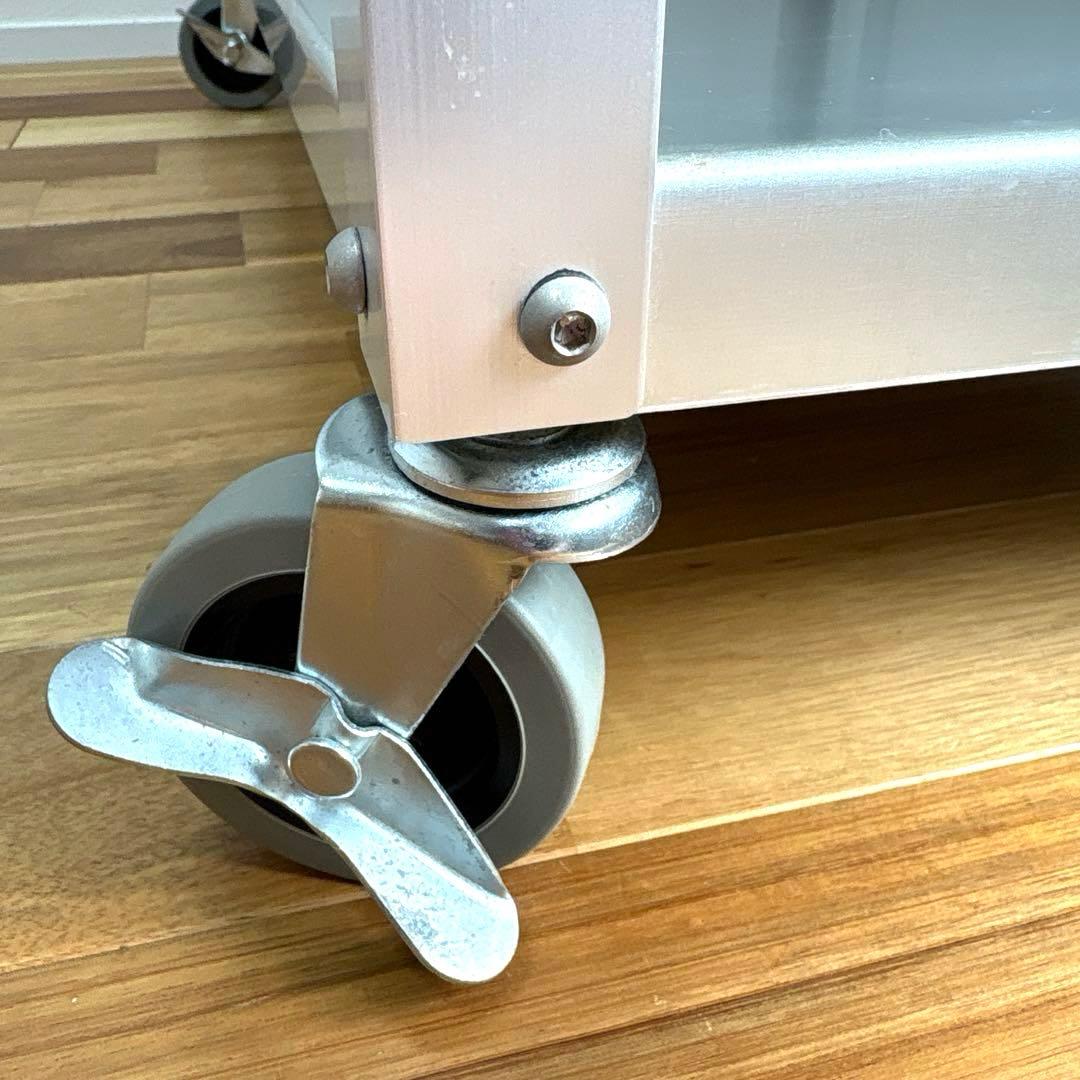 廃盤 無印良品 MUJI アルミ　ローテーブル 大