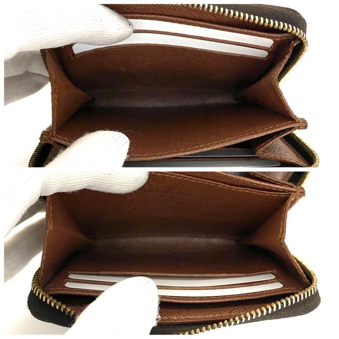 ルイヴィトン パース モノグラム ラウンドファスナー モノグラム ブラウン