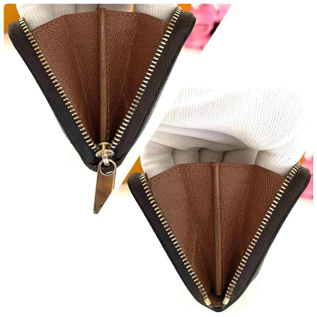 ルイヴィトン パース モノグラム ラウンドファスナー モノグラム ブラウン