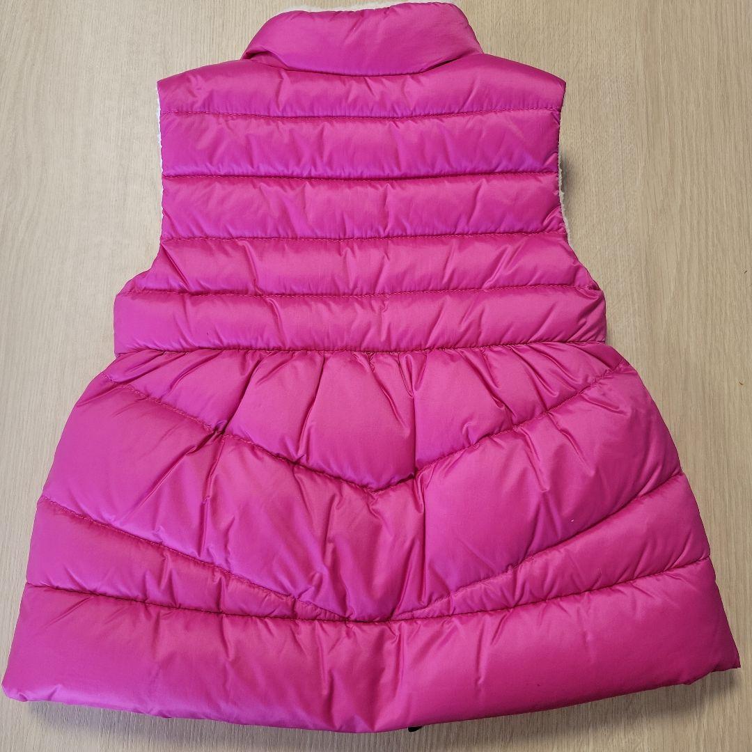 お値下げ　Moncler モンクレール ピンク ダウンベスト 92cm