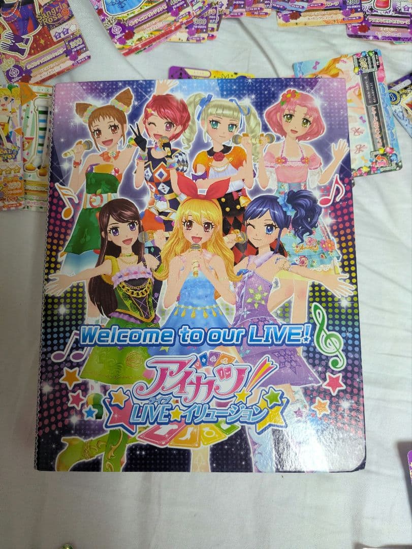 アイカツ! 4ポケットバインダー+アイカツカード181枚まとめ売り ICカード付