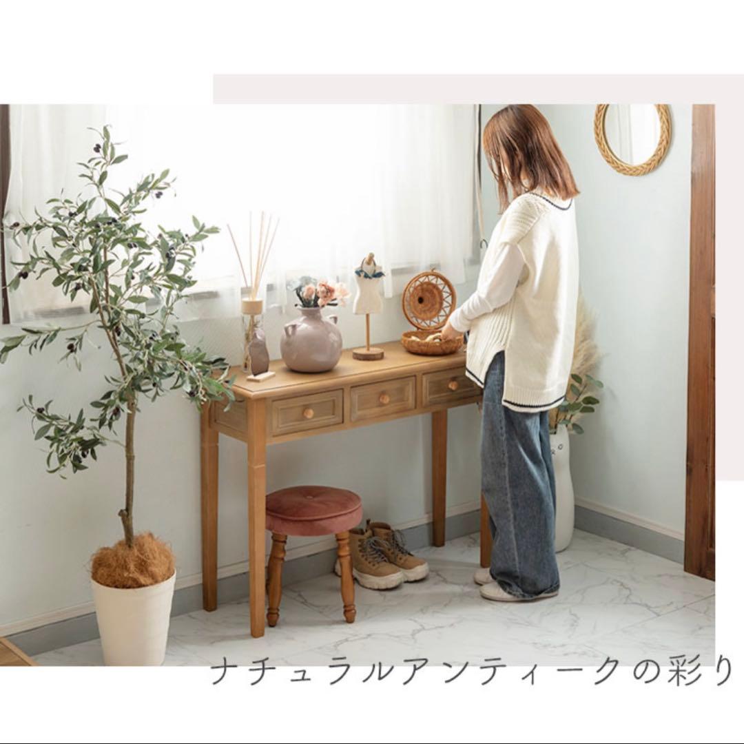 【本日で出品終了】コンソールデスク 木目オーブテーブル ナチュラルアンティーク