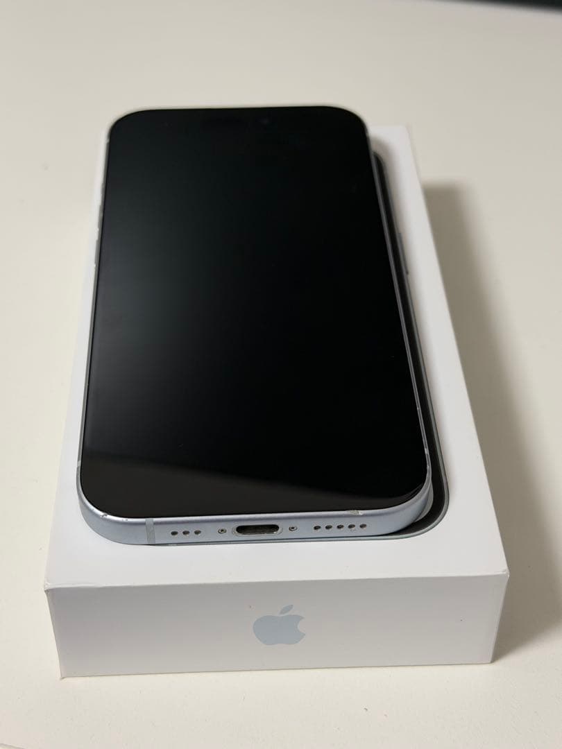 Apple iPhone 15 256GB ブルー 本体　箱付き