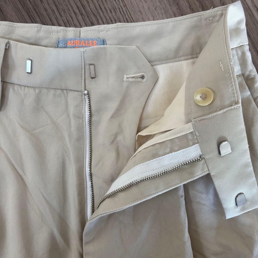 【美品】AURALEEのRonherman別注パンツ（定価5万）