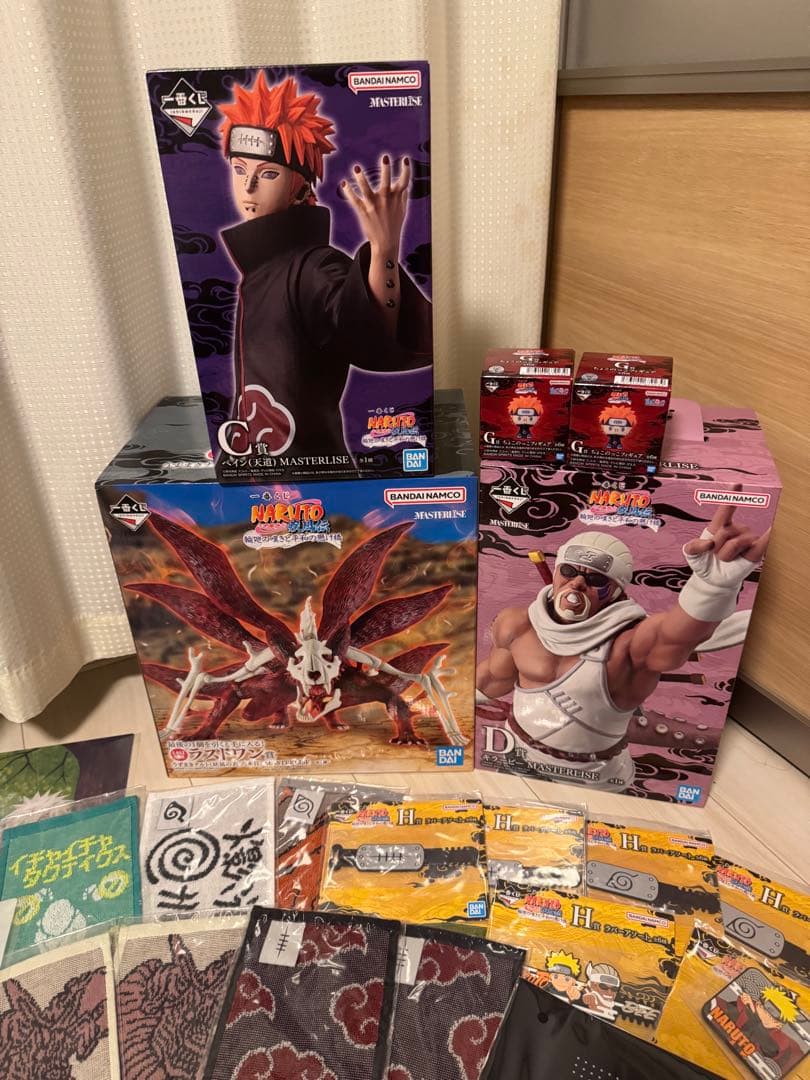 一番くじ NARUTO C賞 D賞 ラストワン賞　フィギュア セット