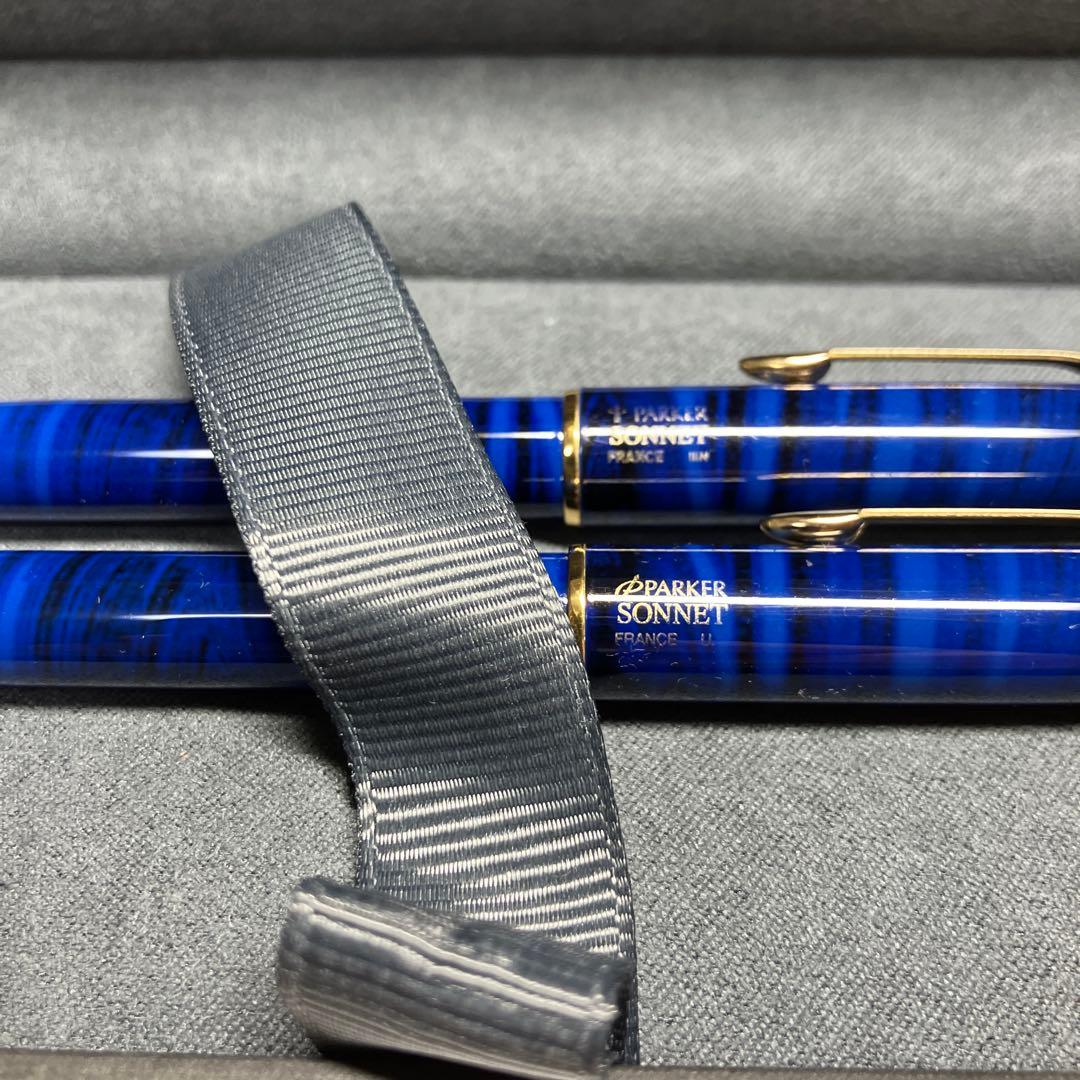 Parker Sonnet ソネット　ボールペン　シャープペンシル　ストライプ