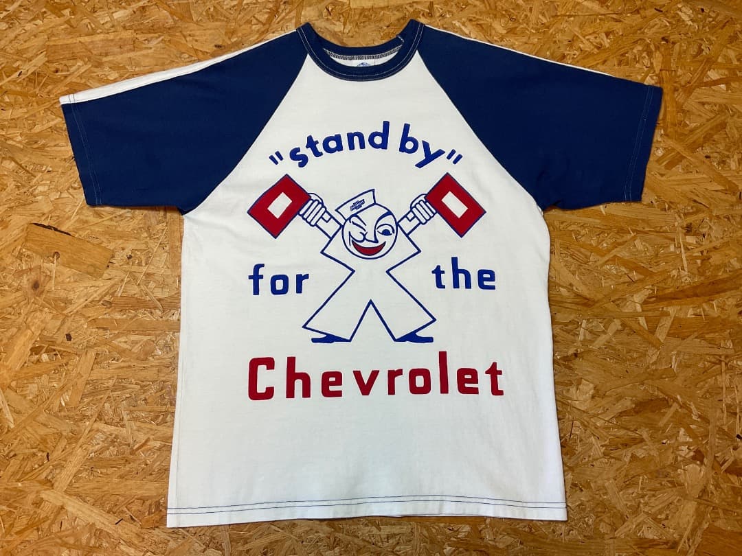 ブートレガーズ CHEVROLET シボレー 半袖 Tシャツ 2トーン S