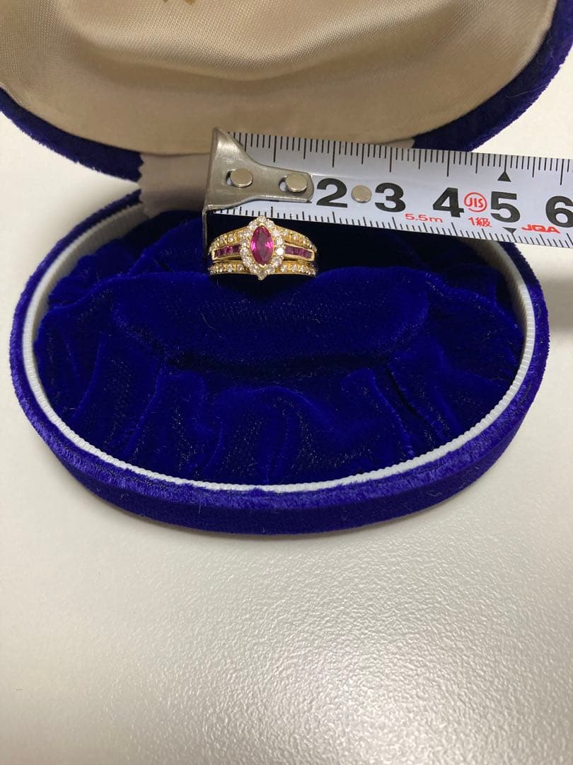 ルビーリング❣️k 18 サイズ12