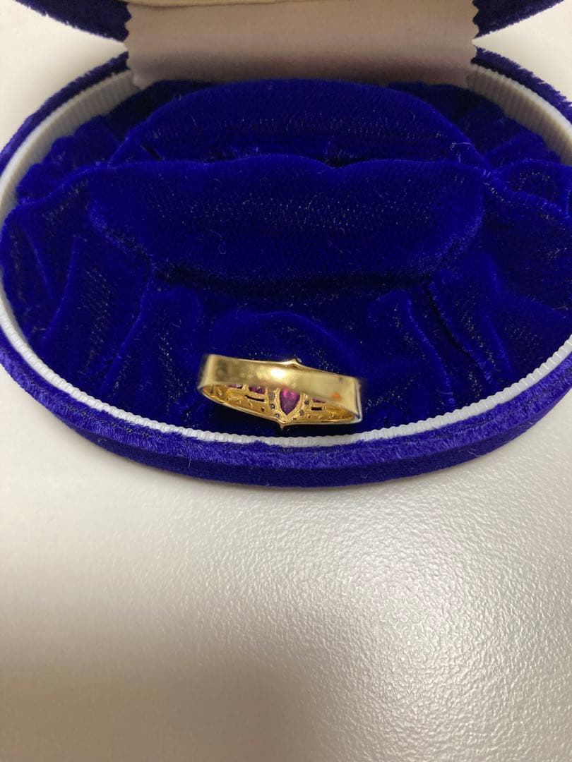 ルビーリング❣️k 18 サイズ12