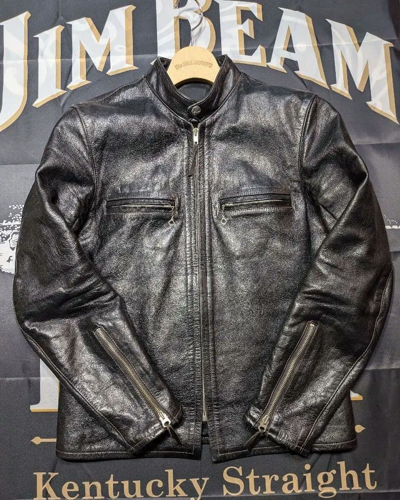 リアルマッコイズ ライダース Buco J-100 黒芯 40　美品