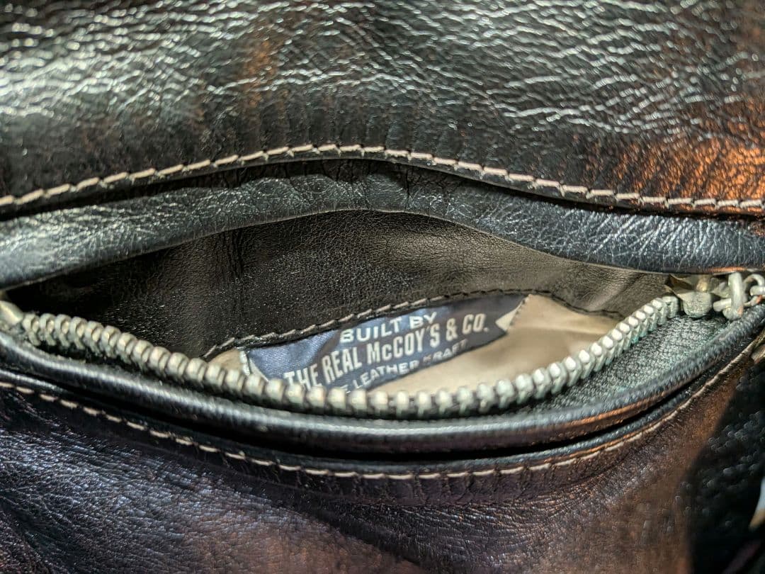 リアルマッコイズ ライダース Buco J-100 黒芯 40　美品