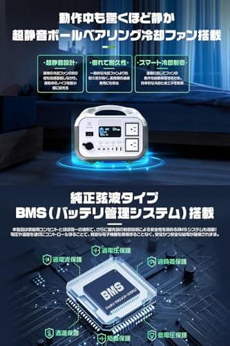 【HIKARI 】ポータブル電源 576Wh 180000mAh 定格出力71p