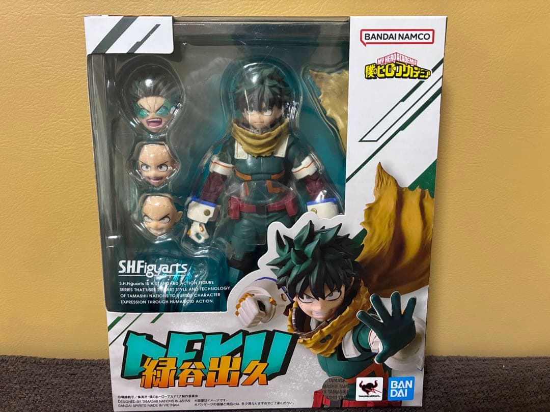 【新品未開封】僕のヒーローアカデミア：S.H.Figuarts　緑谷出久