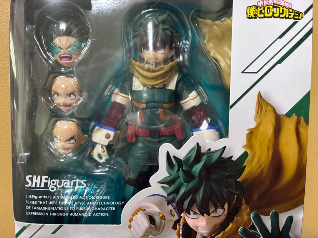 【新品未開封】僕のヒーローアカデミア：S.H.Figuarts　緑谷出久