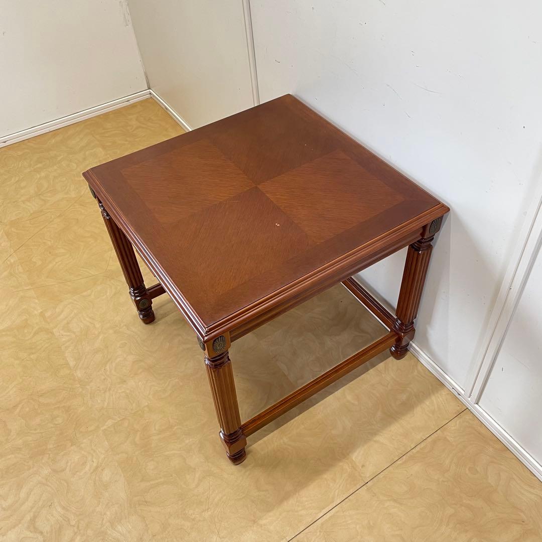 英国スタイル サイドテーブル コンソール 台 デスク 机 テーブル アンティーク