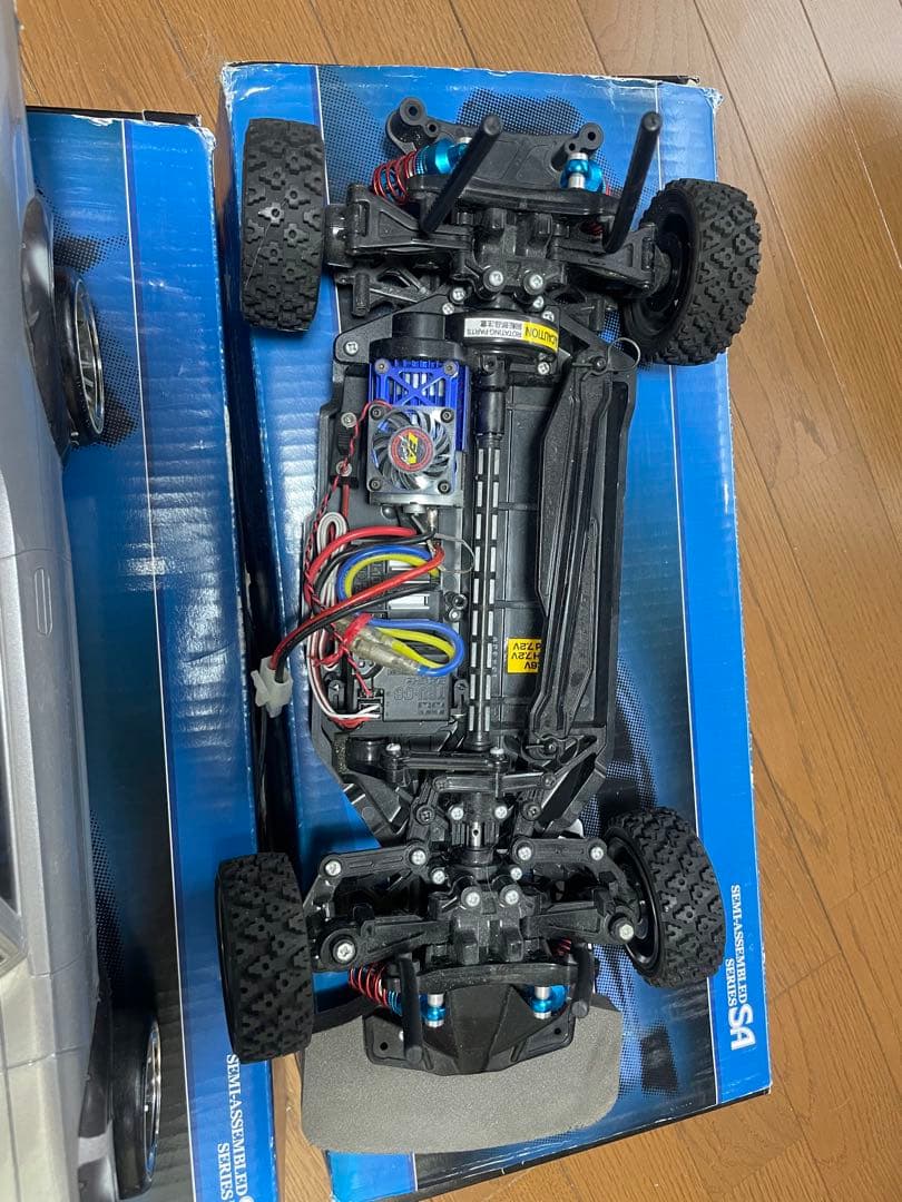 Tamiya ラジコンカー シャーシ付き　tt-02