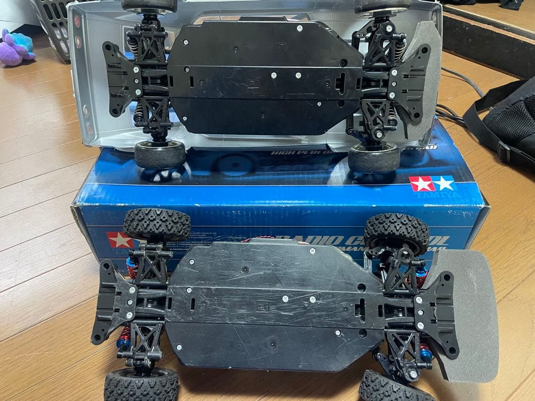 Tamiya ラジコンカー シャーシ付き　tt-02