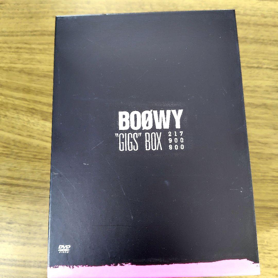 BOOWY GIGS BOX　DVD