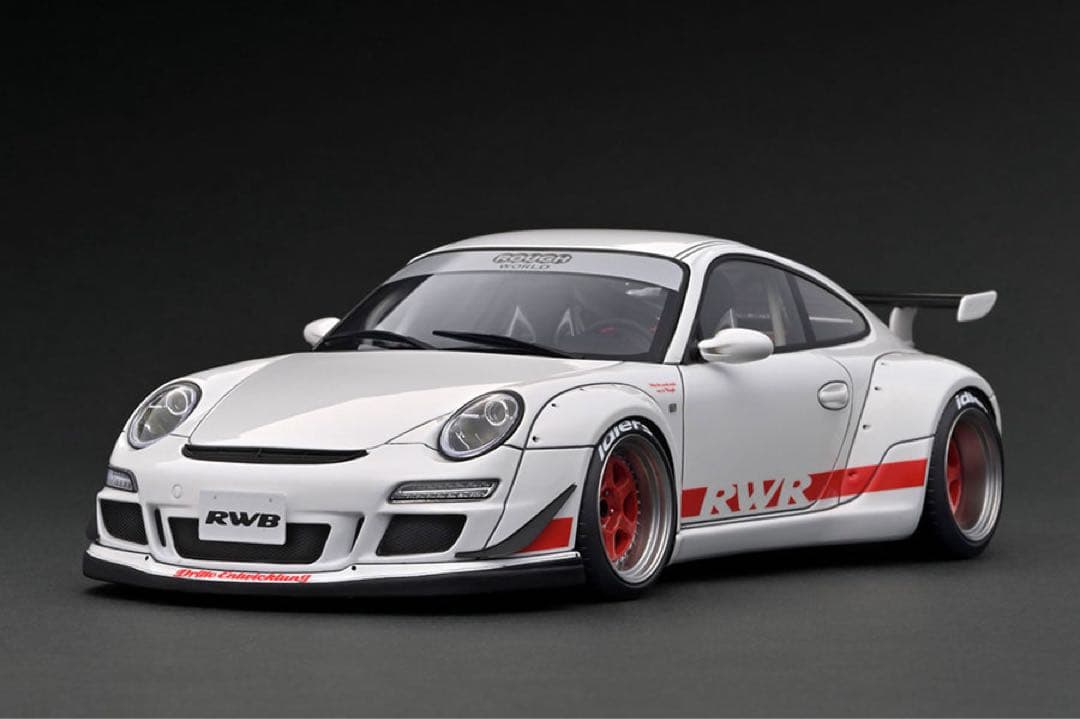 1/18 イグニッションモデル RWB 997 ポルシェ ignition 白
