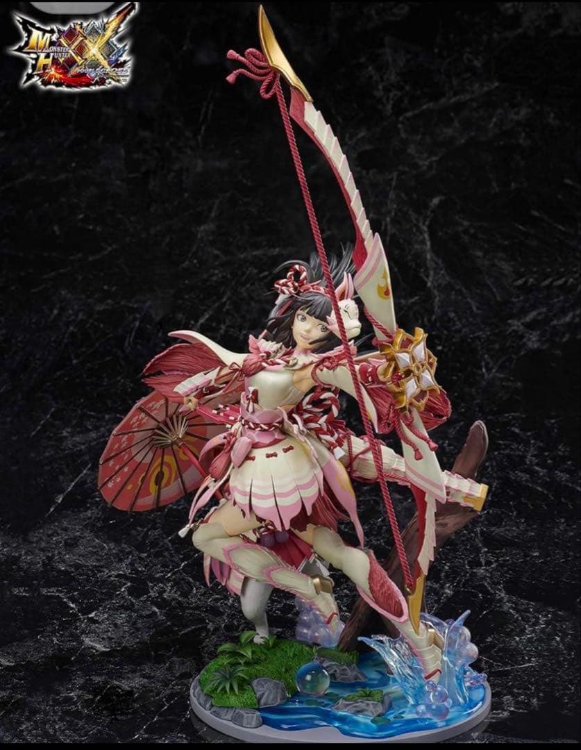 新品MONSTER HUNTER XXミツネシリーズ女性ガンナー完成品フィギュア