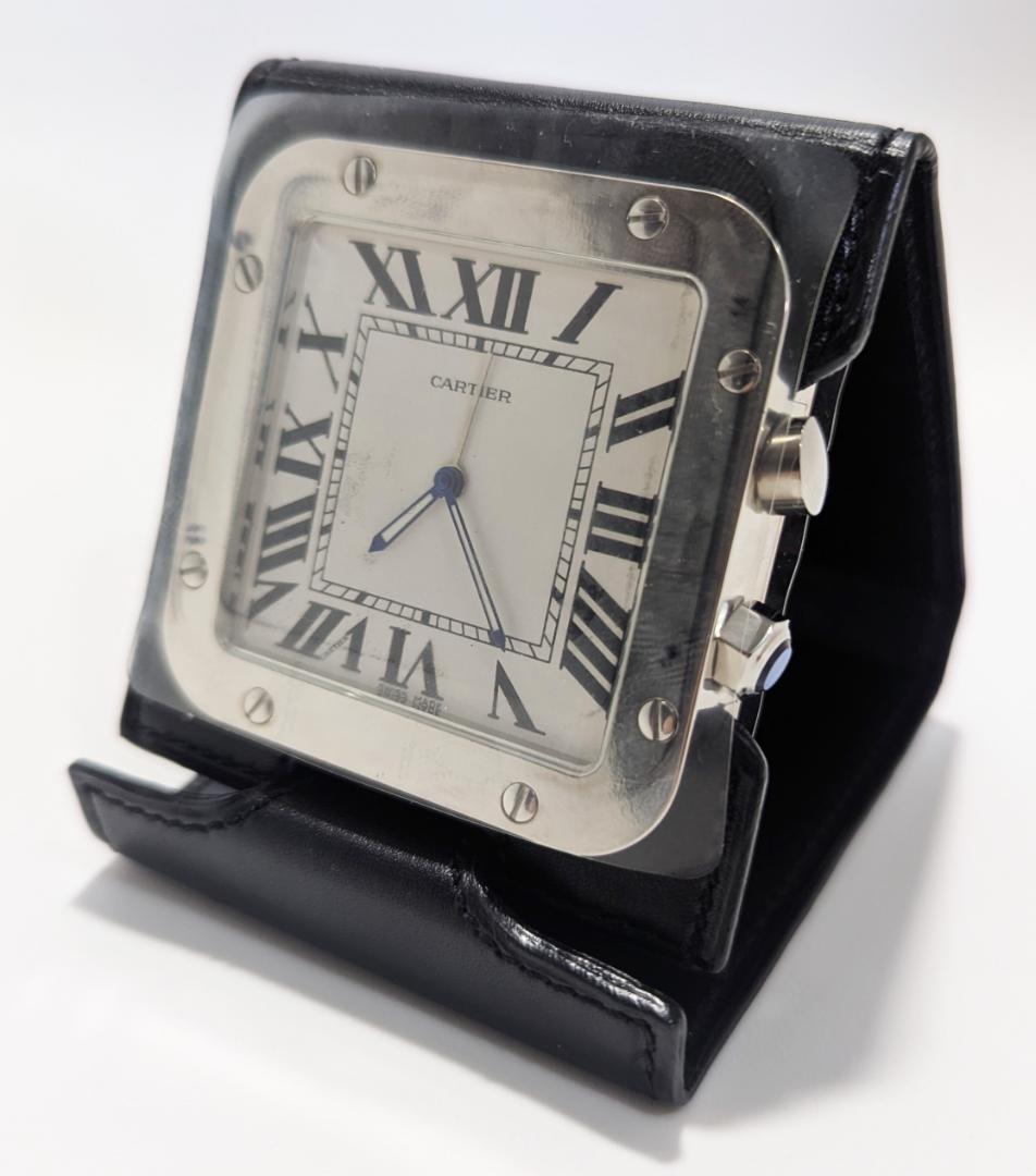 Cartier サントス ドラベルクロック 新品 動作確認済