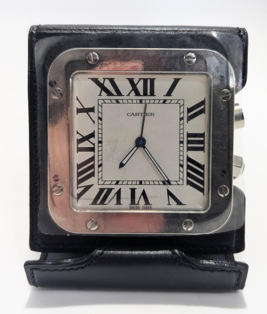 Cartier サントス ドラベルクロック 新品 動作確認済