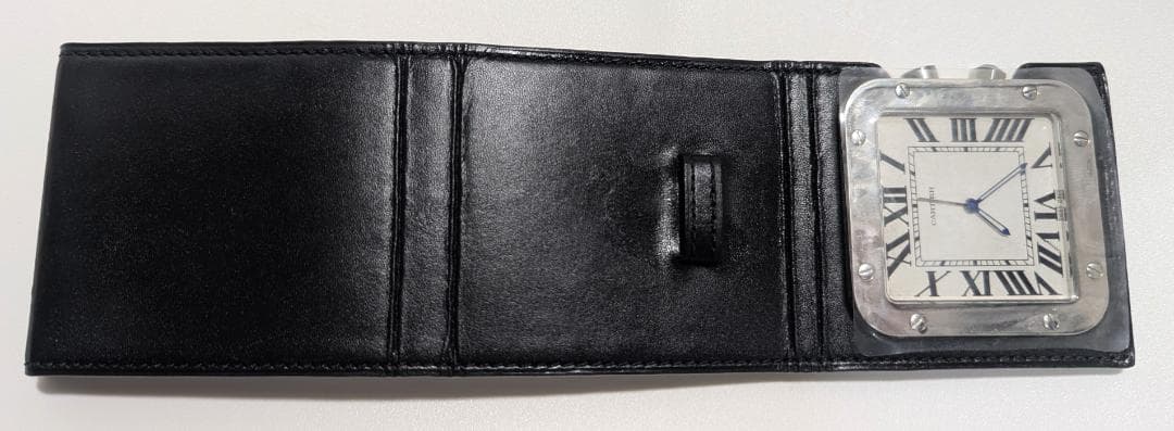 Cartier サントス ドラベルクロック 新品 動作確認済