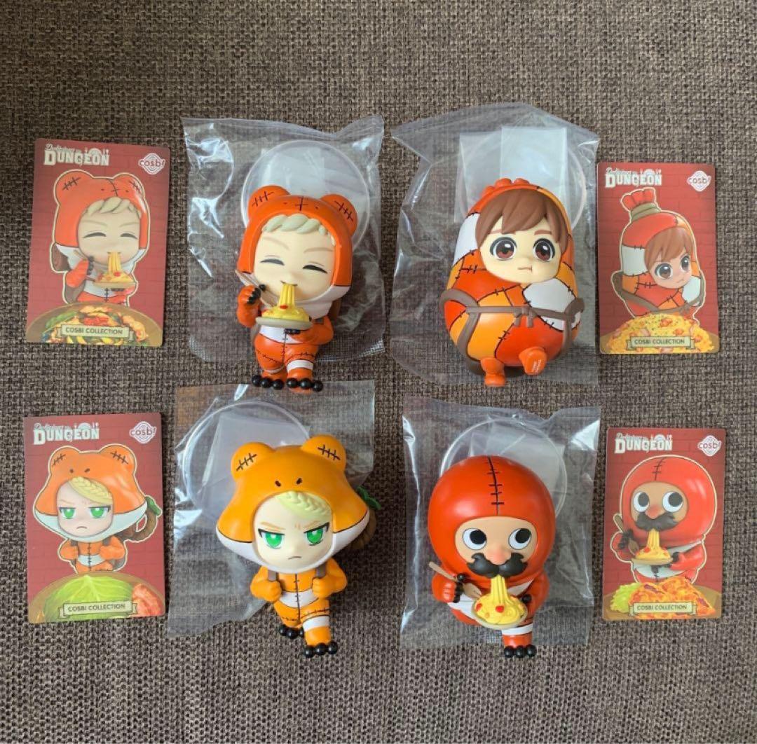 ホットトイズ COSBI ダンジョン飯 SDコスフィギュア　カエルスーツ　4点