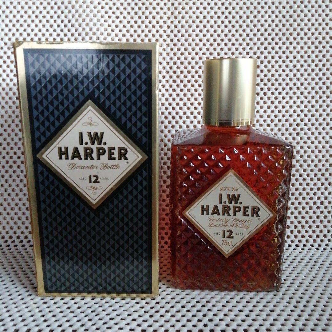 【未開封品】I.W.HARPER IWハーパー 12年 バーボン ウィスキー