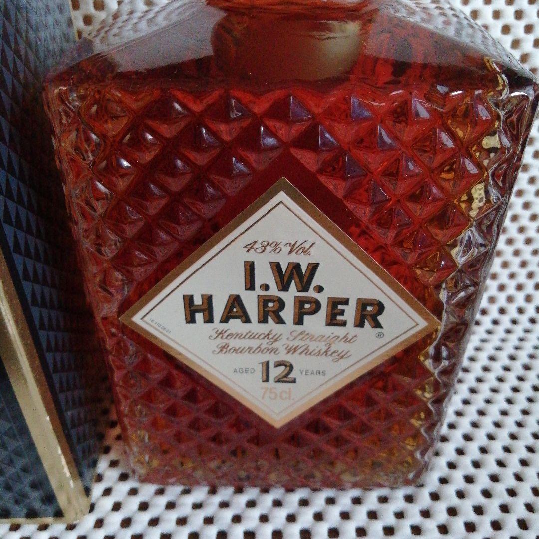 【未開封品】I.W.HARPER IWハーパー 12年 バーボン ウィスキー