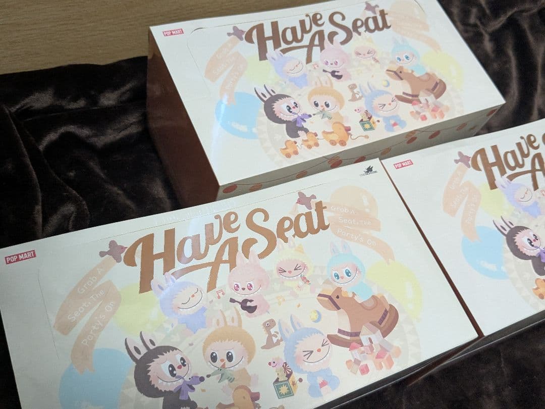 LABUBU THE MONSTERS Have a Seat ぬいぐるみ x3