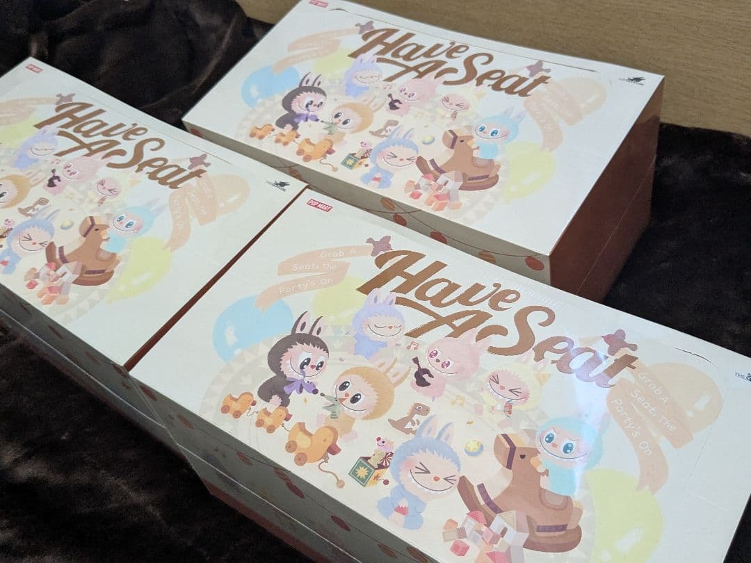 LABUBU THE MONSTERS Have a Seat ぬいぐるみ x3